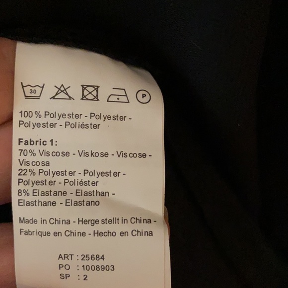 Black, sequinned shoulder dress with chiffon layer - Picture 10 of 10